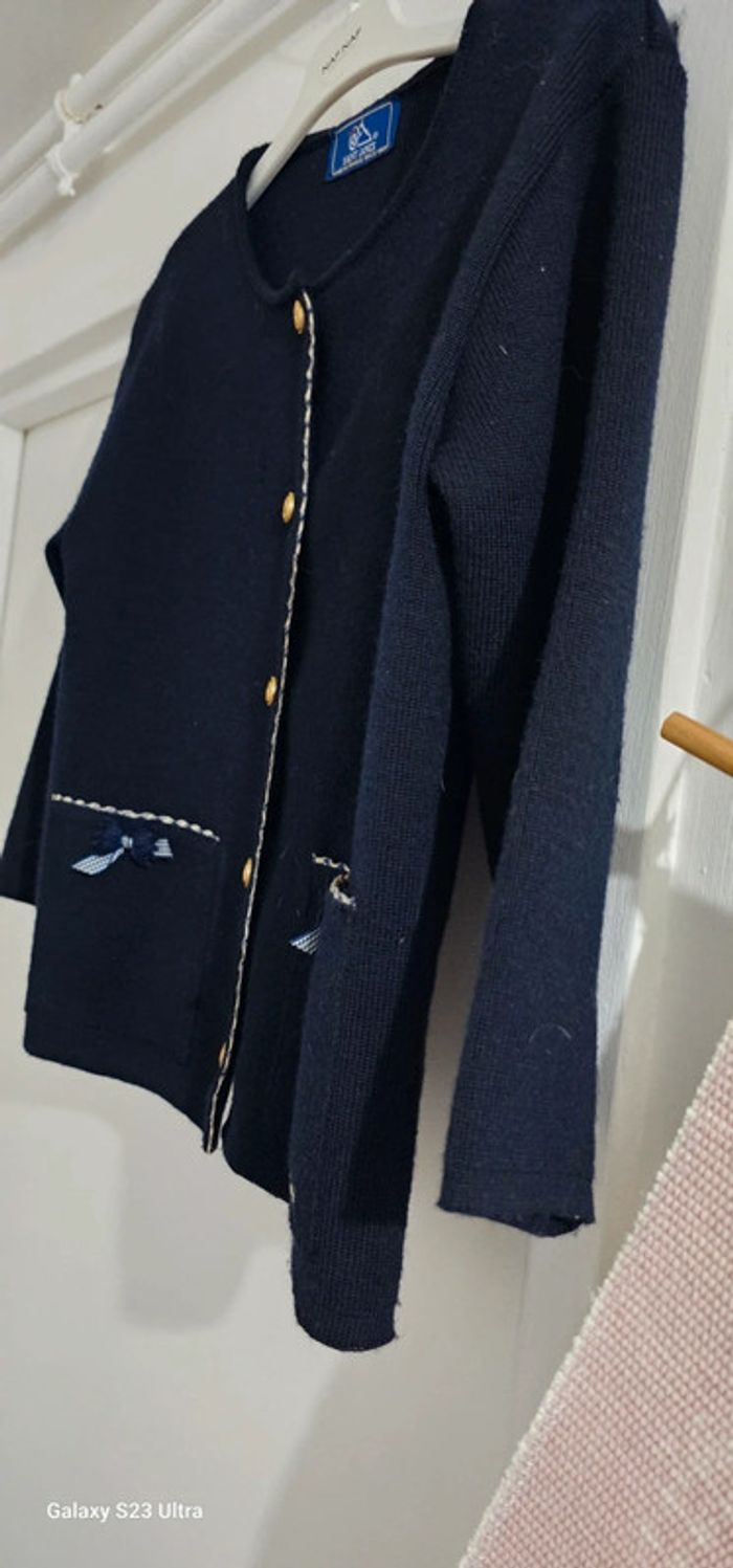 Gilet Cardigan laine Saint James 8 ans