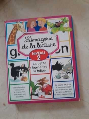 Livre l'imagerie de la lecture niveau 2 🌺