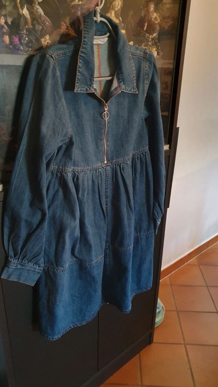 Robe en jeans taille 40 primark - photo numéro 2