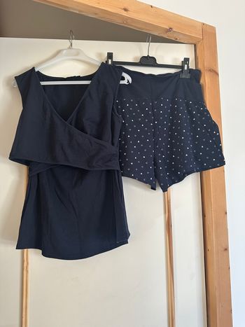 Pyjama grossesse/allaitement - Taille M