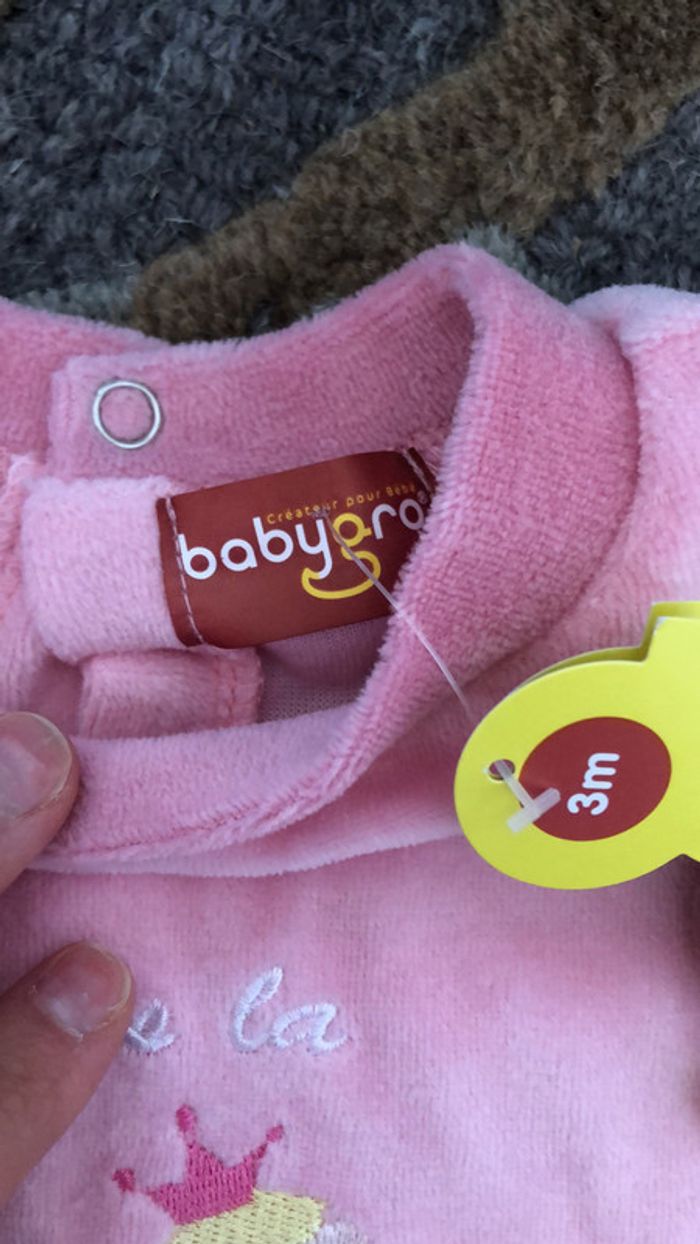 Pyjama bébé fille babygro - photo numéro 3