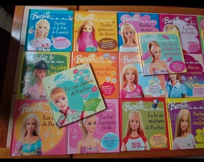 Gros lot de livres barbie - photo numéro 2