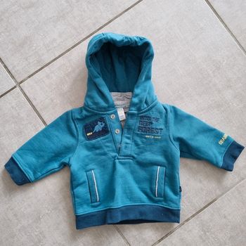 Pull Capuche, 3 mois