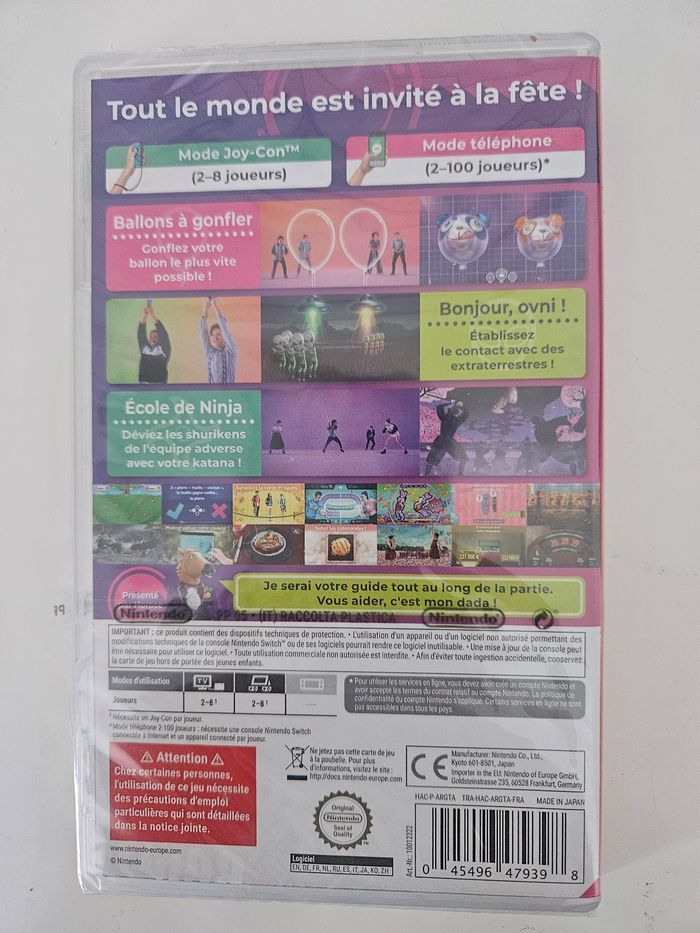 Nintendo switch neuf sous garantie + 1 jeu - photo numéro 5