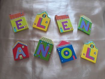 Lot de 8 lettres pour prénom