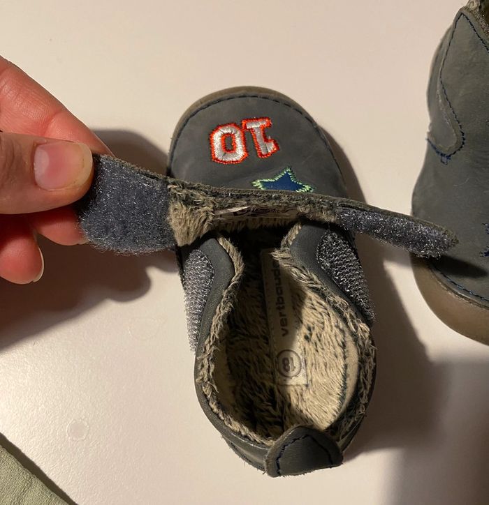 Chaussons / chaussures fourrés Vertbaudet pointure 18 - photo numéro 5