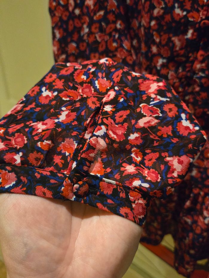 Blouse manches longues à fleurs T.44/46 Kiabi - photo numéro 7