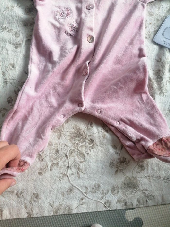 Pijama velour aubisou 3 mois - photo numéro 3