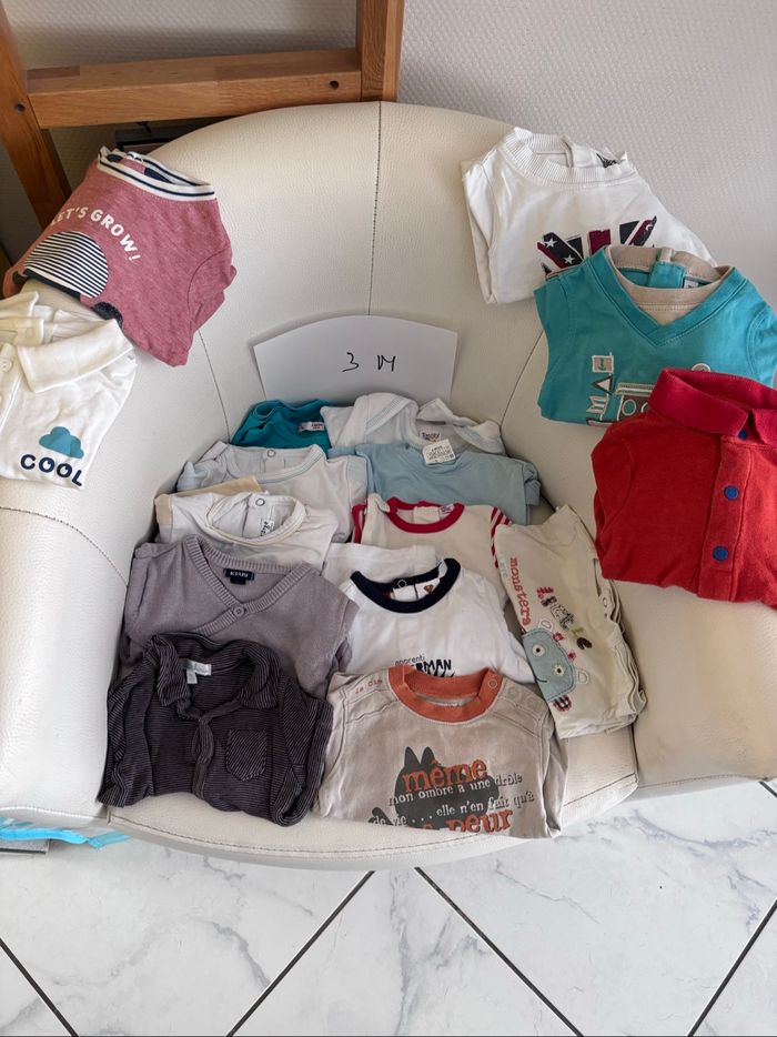 Gros lot vêtements bébé garçon - photo numéro 2