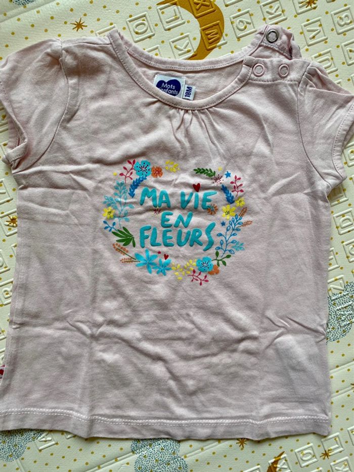 Lot 3 tee-shirt - 18 mois - photo numéro 7