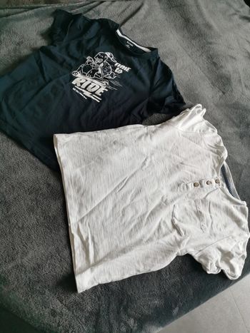 Lot de t shirt 8 ans