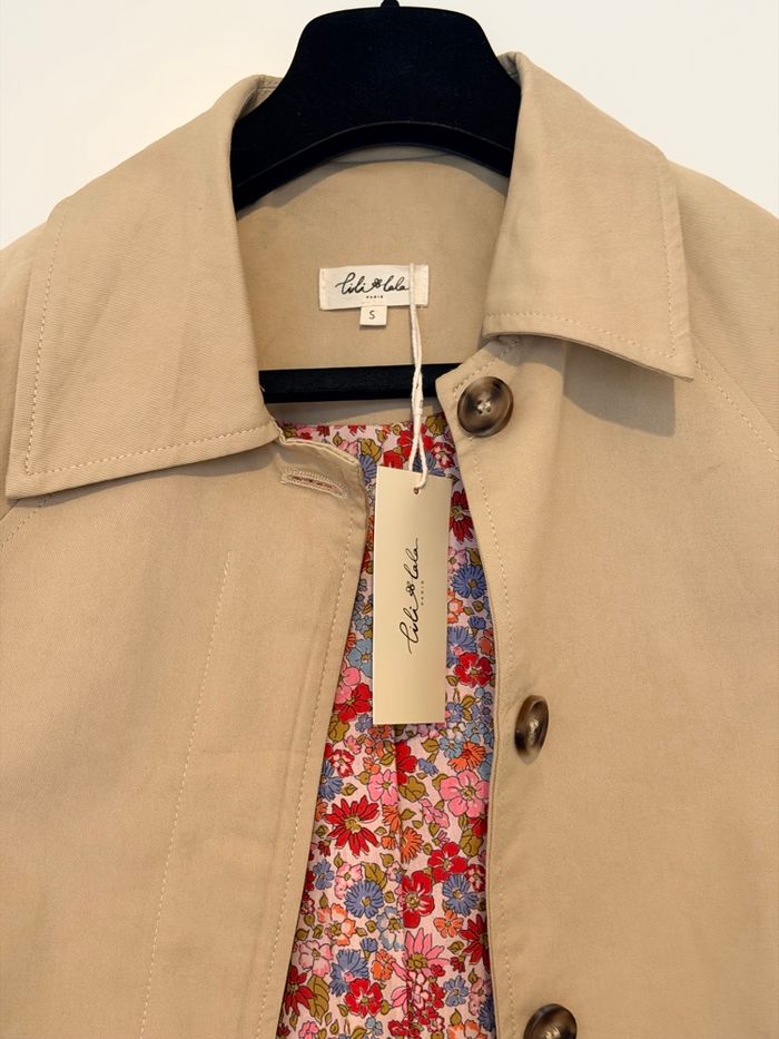 Trench Lili&Lala Kaki taille S neuf - photo numéro 4