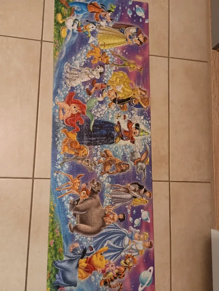 Puzzle 1000 pièces panorama Disney - photo numéro 2