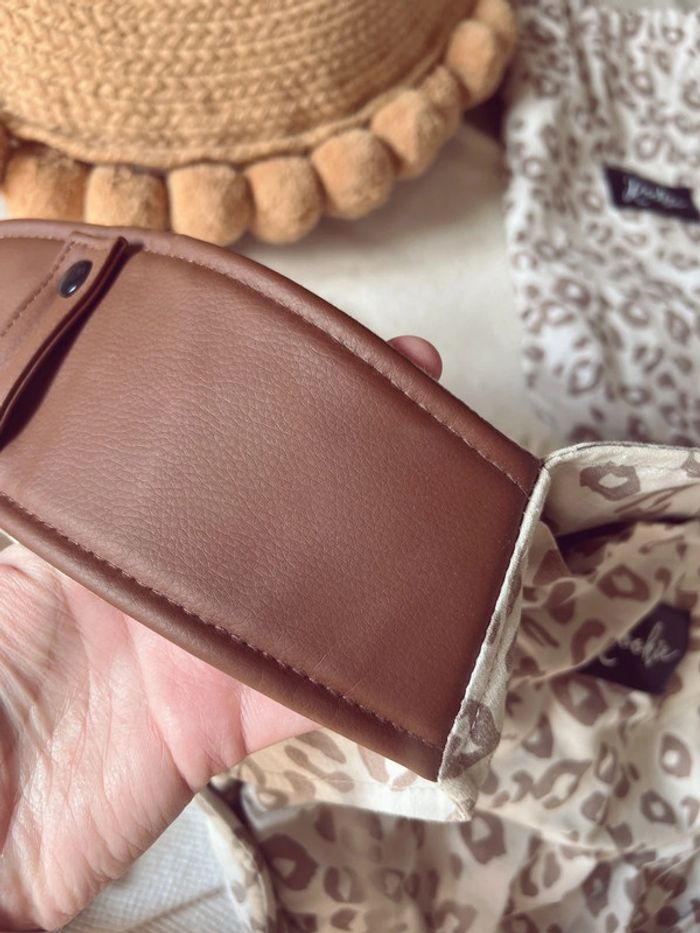 Porte-bébé rookie léopard premium beige - photo numéro 4