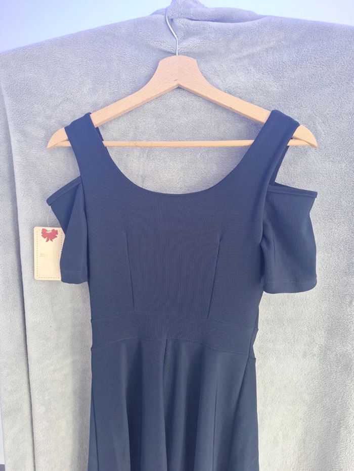 Robe bleu marine Just For You taille unique - photo numéro 2