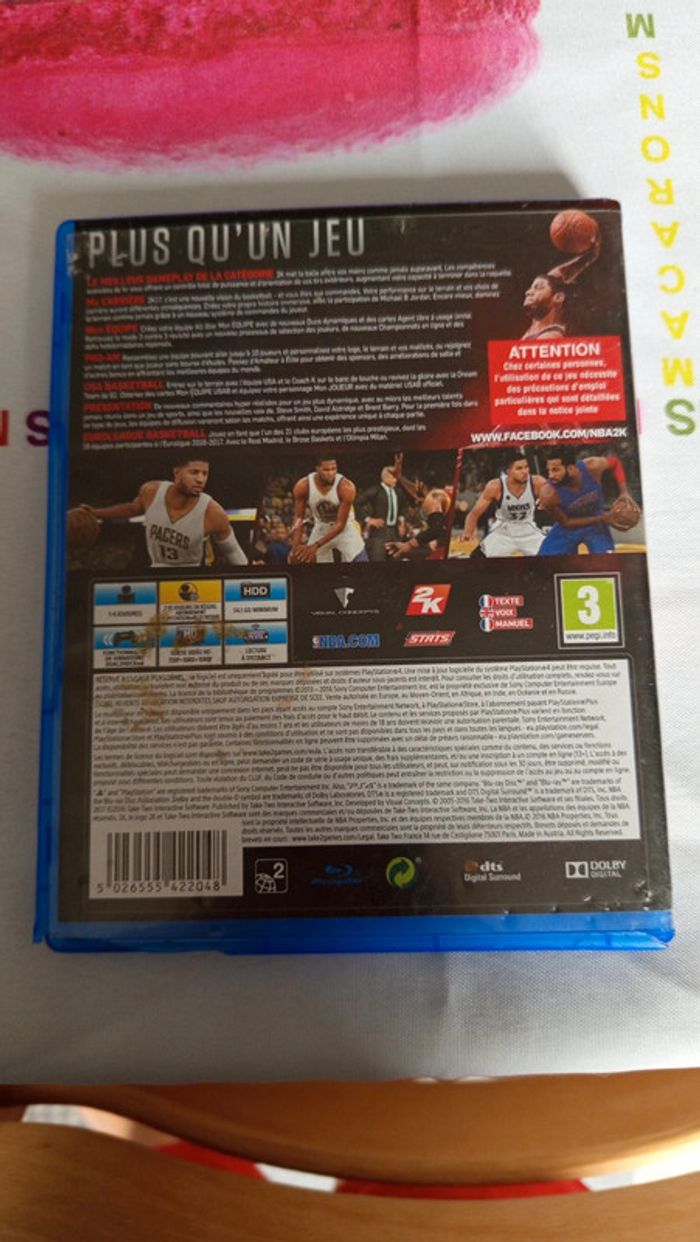 Jeux de basket PS4 - photo numéro 2