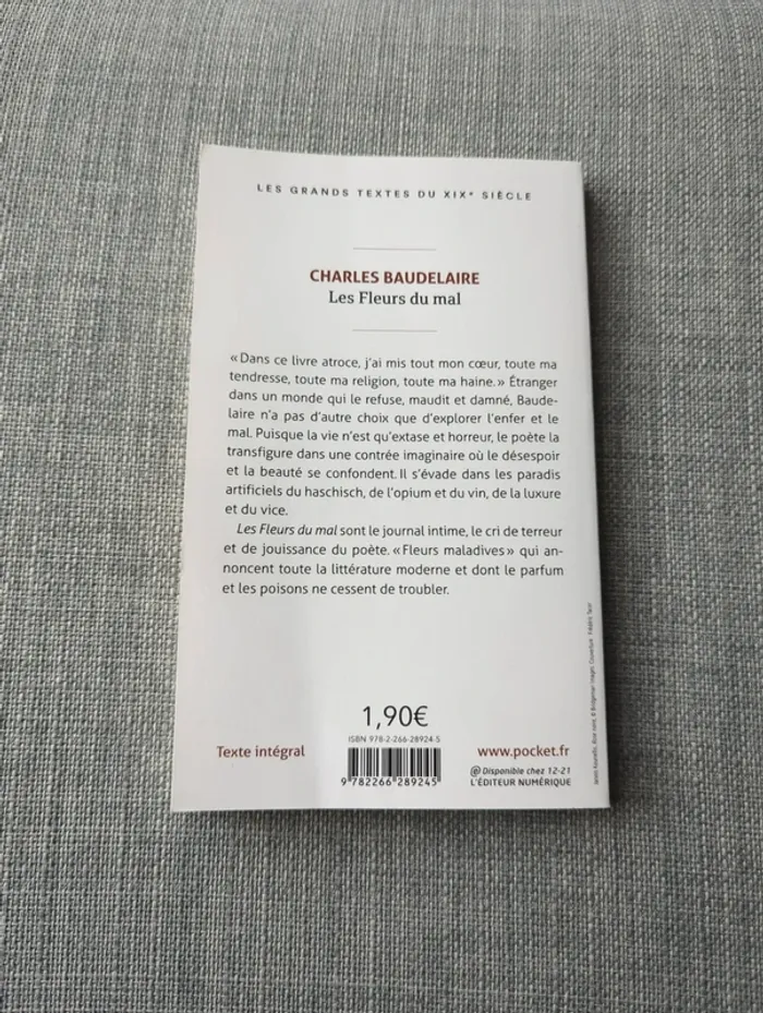 Les Fleurs du Mal, Charles Baudelaire - photo numéro 2