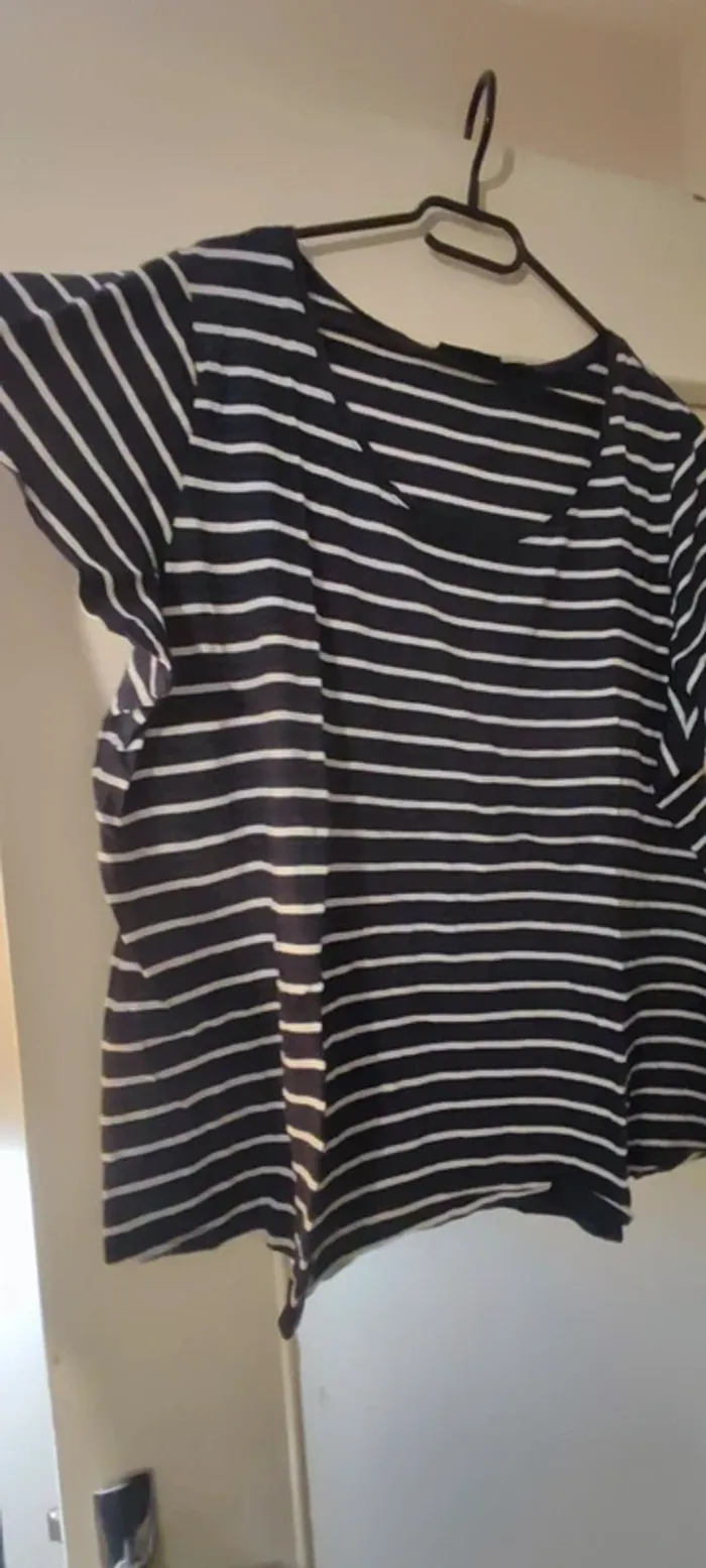 Tee shirt marinière - photo numéro 3