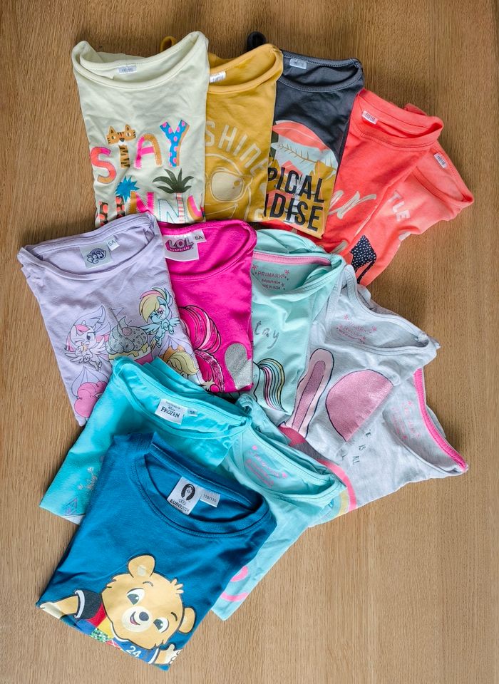🌸 Lot de 13 t-shirts manches courtes - 5/6 ans 🌸 - photo numéro 10