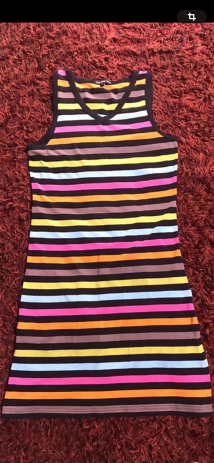 Robe à rayures