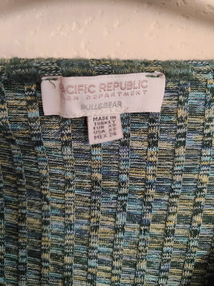 Robe verte pull&bear Pacific republic xs - photo numéro 2