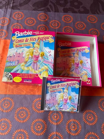Jeux PC Barbie conte de fées magique vintage