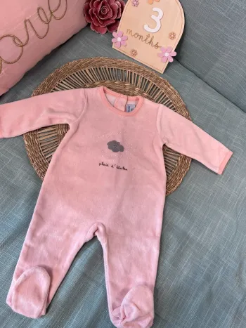 Pyjama velours taille 3 mois