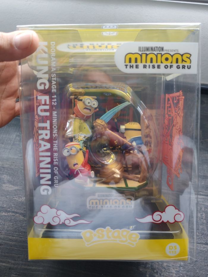 Coffret collector figurine minions Kung fu training neuf - photo numéro 6
