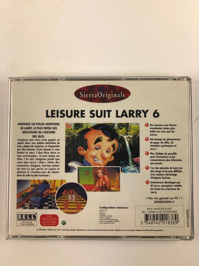 Leisure Suit Larry Drague en haute mer et Leisure suit Larry 6 - photo numéro 4