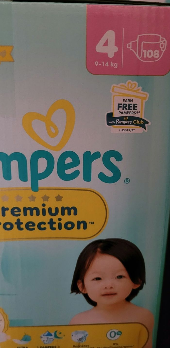 Couches Pampers Premium Protection T4 - photo numéro 2