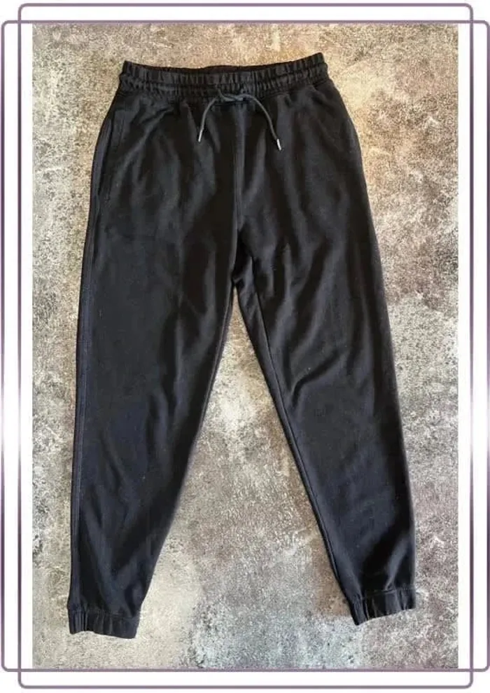 Pantalon jogging noir homme Decathlon M sport sportivo maschile Herren Men sports Track pant - photo numéro 2