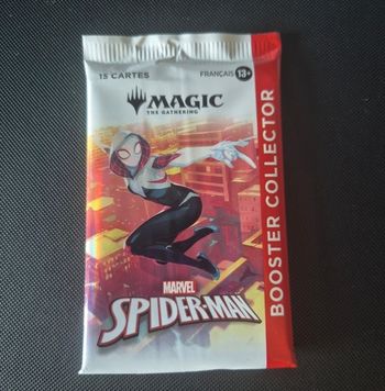 MTG magic the gathering Tcg spiderman booster collector fr neuf