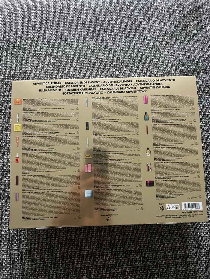 Coffret calendrier de l’avent sephora favorite - photo numéro 3