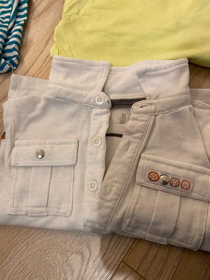 Lot de 8 t shirts manches longues 18 mois très bon etat - photo numéro 2