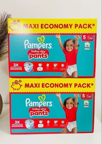 172   Couches  Pampers Pants taille 5