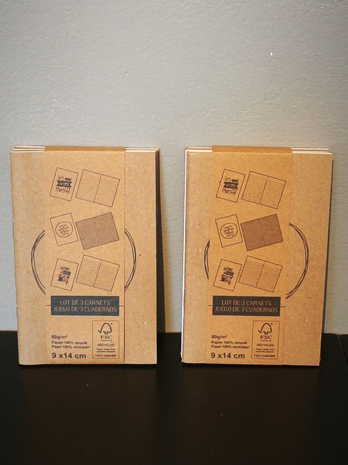 Carnets de poche écoresponsables