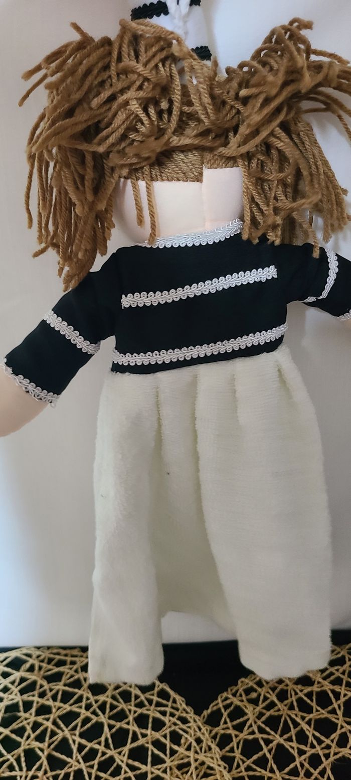 Bretagne souvenir vintage de poupée essuie-mains - photo numéro 2