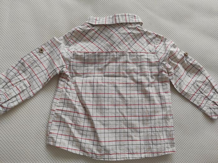 Chemise sergent major 12mois comme neuf - photo numéro 4