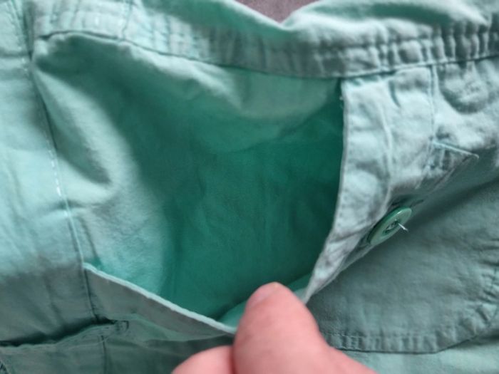 Short style cargo élastiqué femme - Taille 40 / L - E&D - Vert d'eau - photo numéro 8