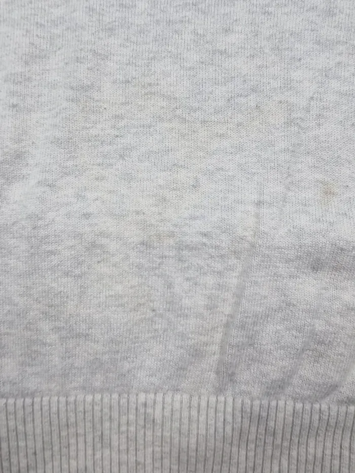 Pull col V Tommy Hilfiger gris clair, L Hommes - photo numéro 12