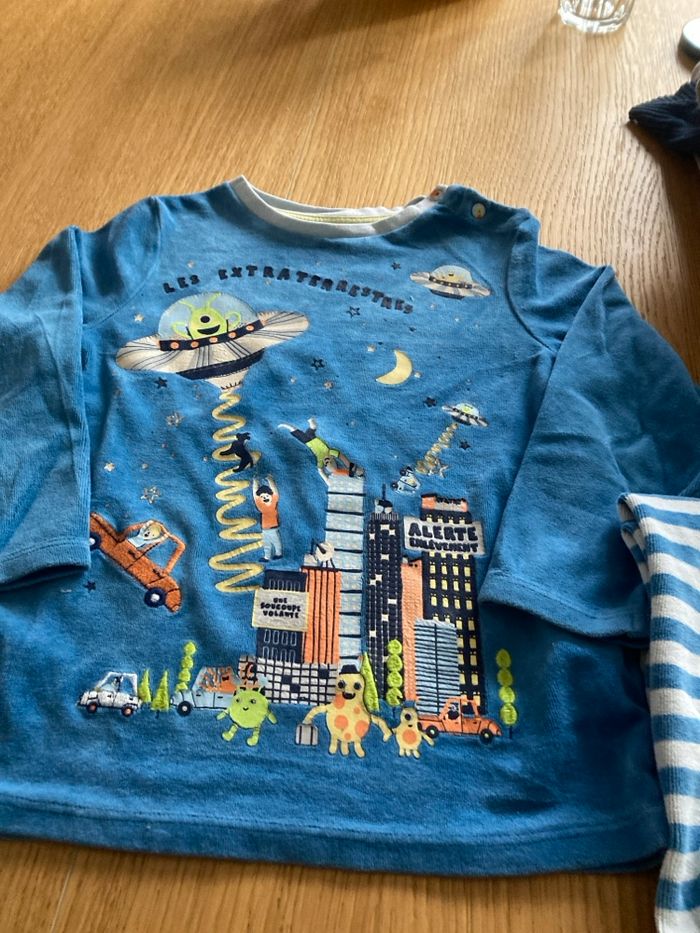 Pyjama 2 pièces Sergent Major 6 ans - photo numéro 2