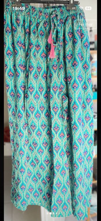 Pantalon large  bohème  