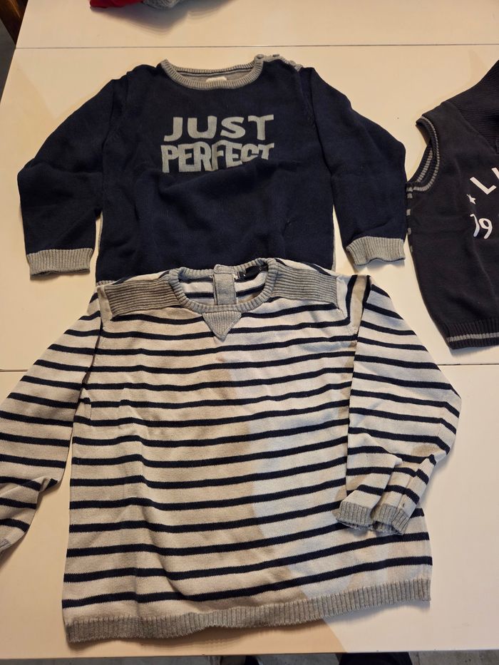 Lot pull 3 ans - photo numéro 2