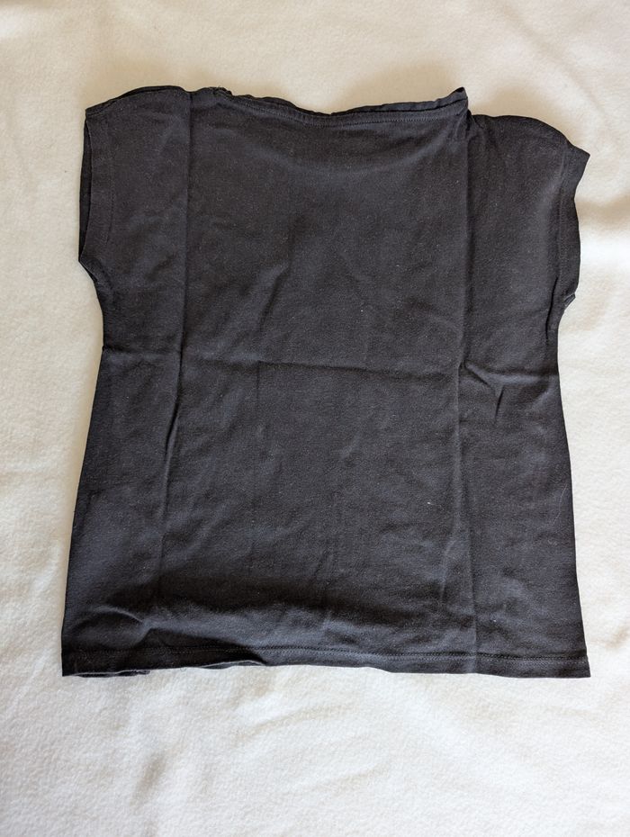 Tshirt MC sport gris foncé coeur - 4A  Vertbaudet - photo numéro 5