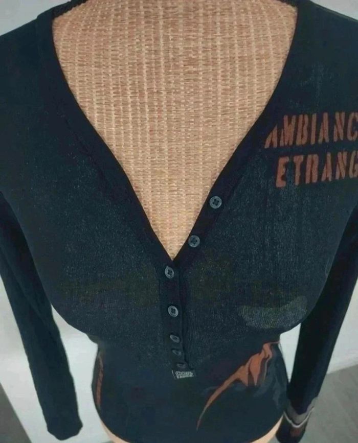 60 € Top manches longues Cop Copine Vintage 2000s collection LabelTaille 1 - photo numéro 4