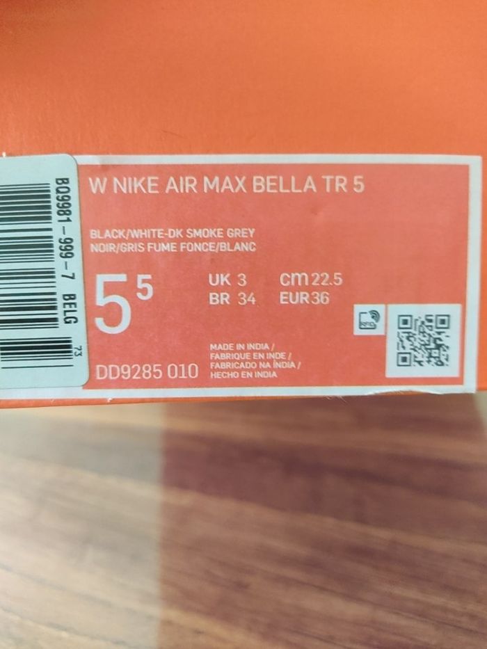 Baskets Nike air max bella TR 5 T 36 - photo numéro 8
