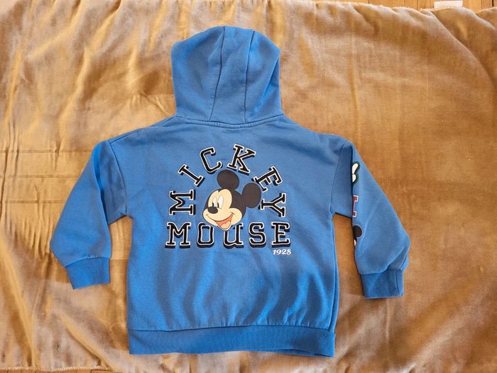 Joli Sweat à capuche et poches Disney 4/5 ans 110cm - photo numéro 2
