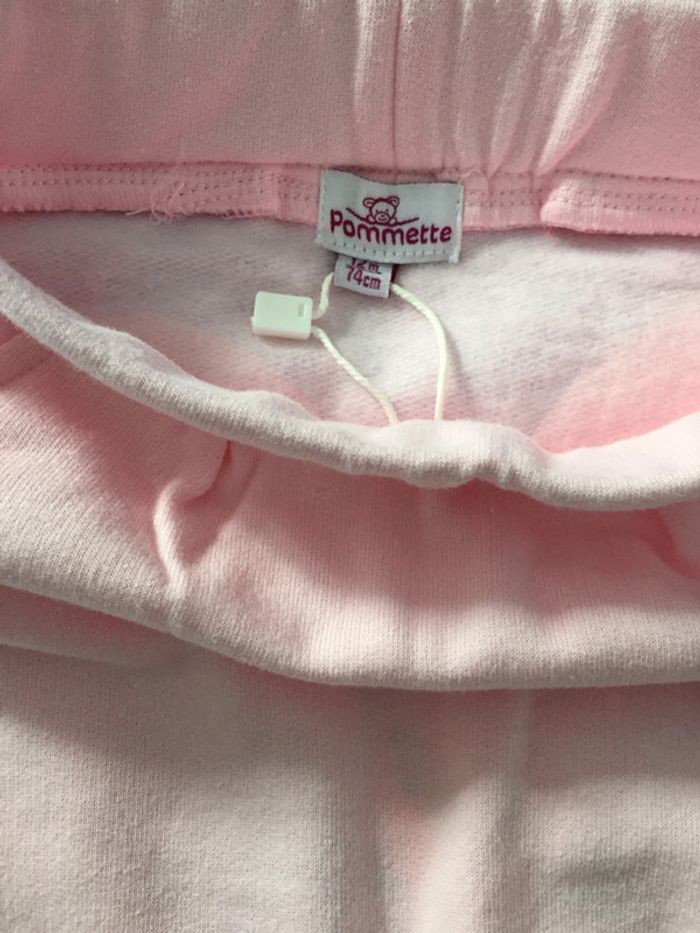 pantalon rose 12 mois neuf - photo numéro 3