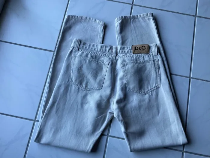 Pantalon D&G beige (T34 IT) (40FR/30US) Luxe & style italien - photo numéro 4