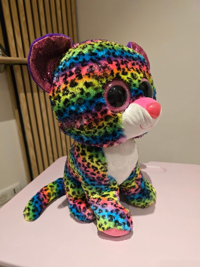 Grande peluche Léopard ty - photo numéro 2